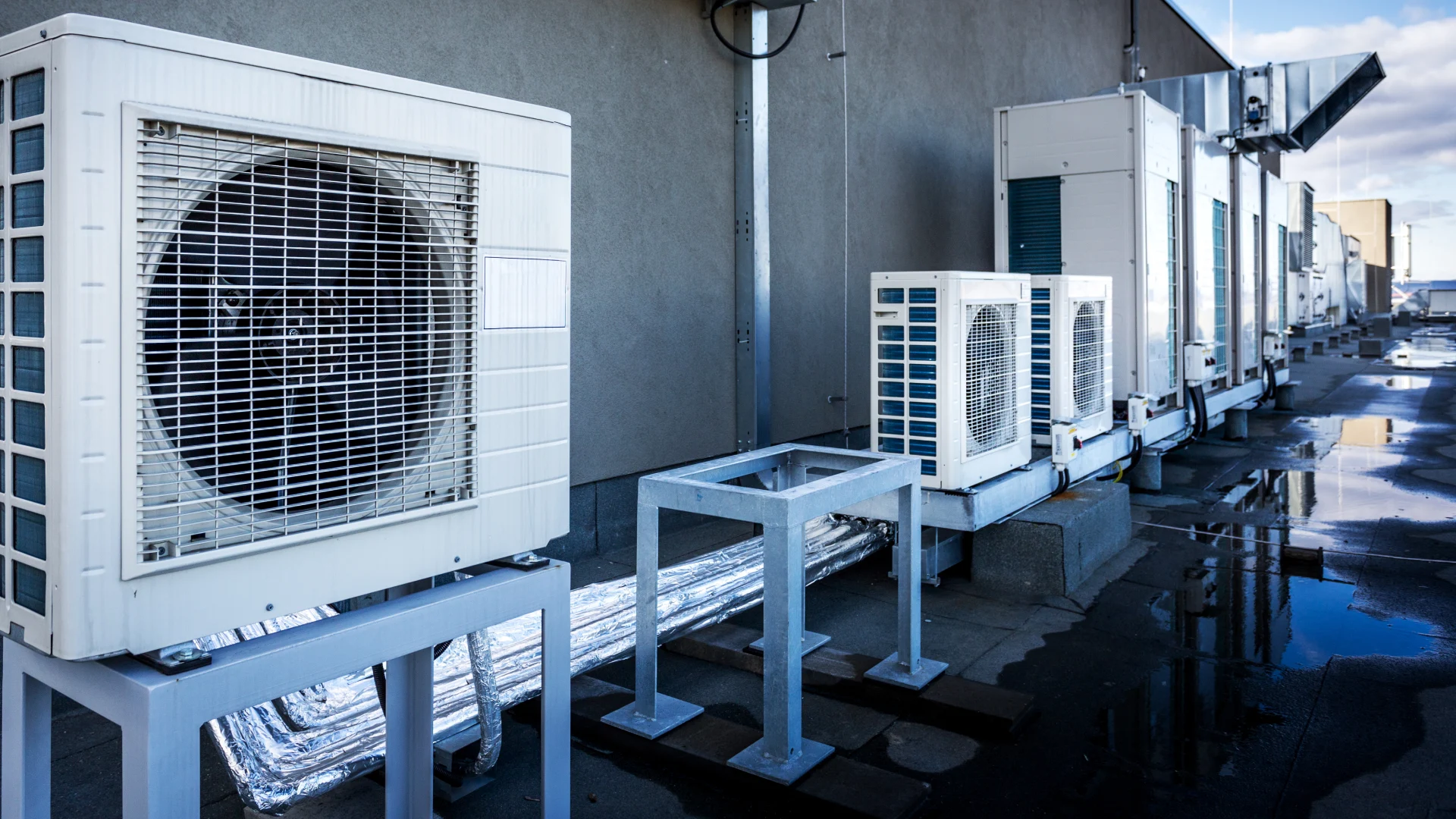 commercial hvac systems on roof